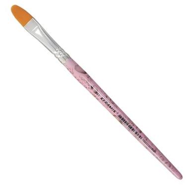 Imagem de Pincel Art Lingua de Gato Keramik Filbert Sintético 341-14