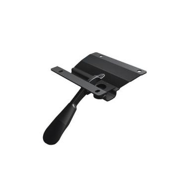 Imagem de Flange Secretária Para Cadeira Preta - Plaxmetal