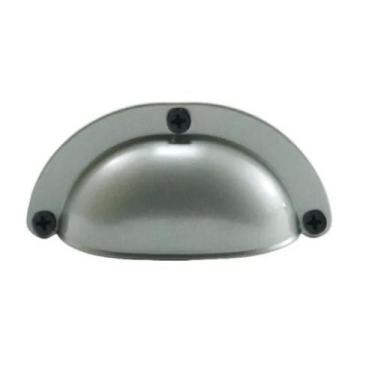 Imagem de Puxador Para Móveis Retrô - Concha Metal Pequena Colonial - Speed Puxa