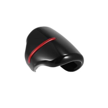 Imagem de Motoforti 1 peça de capa de botão de mudança de marchas de carro adesivo capa de acabamento de cabeça para Honda CR-V 2017-2021 preto vermelho de longa duração