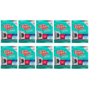 Imagem de Kit 10 Produto Limpa Máquina Lavar Roupa Elimina Maus Odore - Bettanin