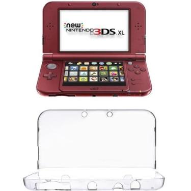 Imagem de Capa Protetora Acrílico Para Nintendo New 3DS XL Case Transparente Cri