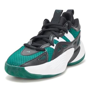 Imagem de adidas Tênis adulto Trae Unlimited 2 unissex, Colegiate verde/preto/branco, 9.5 Women/8.5 Men