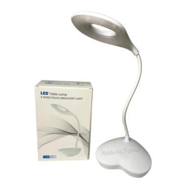 Imagem de Luminária Abajur Led De Mesa Flexível Touch Soft Lith Leitura - Panda 