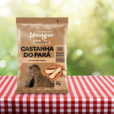 Imagem de Castanha do pará uniagro sachê 30g