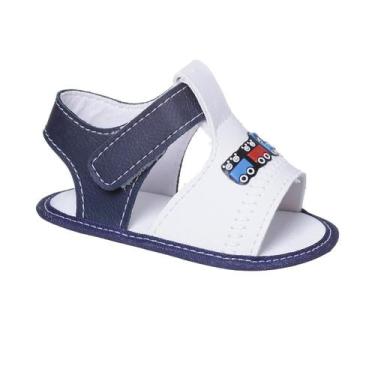 Imagem de Sandalia Infantil Bebe Meninos e Meninas Com enfeites - Baby Soffete, 