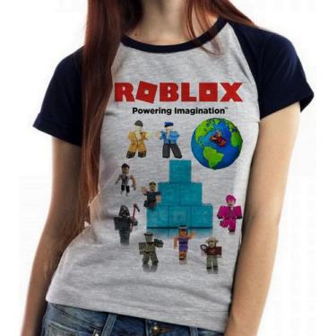 Imagem de Baby look blusa feminina ou Camiseta unissex Roblox Turma - Empório Du
