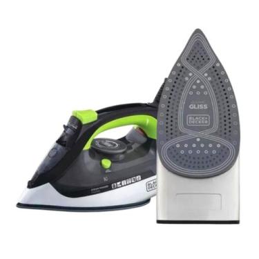 Imagem de Ferro Passar Roupa a Vapor BlackDecker Base Cerâmica Eletrico 220V 120