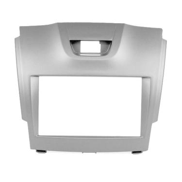 Imagem de Moldura de Painel 1 e 2 Din S10 Trailblazer 2012 2013 2014 2015 S-10 - Cinza