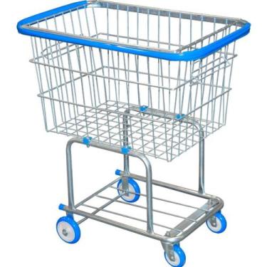 Imagem de Carrinho (Condomínio) de Compras 140 Litros com Proteção Lateral - Ati