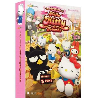 Imagem de Box Hello Kitty e Friends 3 DVDs The Adventures Hello Kitty - SONY