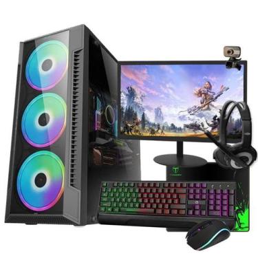 Imagem de Pc Gamer Completo I5 Gt730 Hd1Tb 8Gb Fonte 500W E Monitor 19 - Amorim 