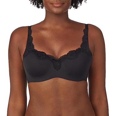 Imagem de Le Mystère Sutiã feminino de renda Tisha com ajuste completo, Preto, 34B