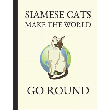 Imagem de Siamese Cats Make The World Go Round: 2019-2023 Five Year Calendar Planner