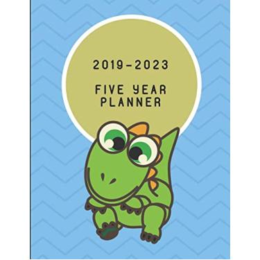 Imagem de 2019-2023 Five Year Planner: Dinosaur Themed Weekly Diary