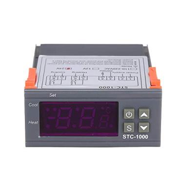 Imagem de Controlador de Temperatura, Termostato Digital Multifuncional Com Sonda de Sensor de Temperatura para Aquário Congelador de Escotilha de Fermentação (24V)
