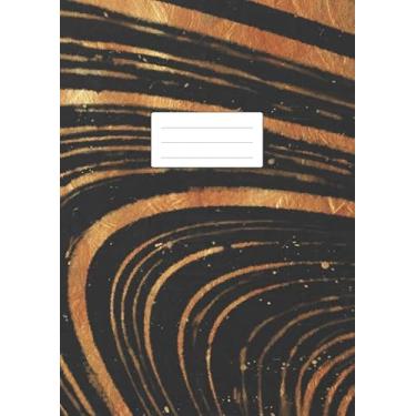 Imagem de Dot Grid Journal - A4 Notizbuch für Bullet Journaling: 100 Seiten mit Punktraster | Blanko Dotted Notebook | Softcover Matt | Schwarz & Gold