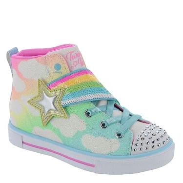 Imagem de Skechers Tênis infantil unissex Twinkle Sparks-Shooting Star Brights, Multi, 12 Little Kid