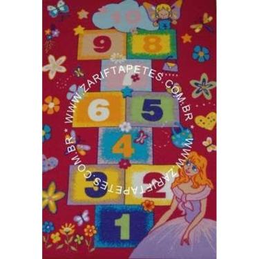 Imagem de Tapete Infantil 100x140 Princesa