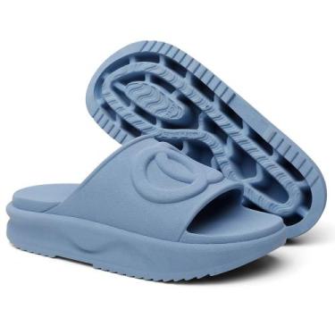 Imagem de Chinelo Feminino Nuvem Ortopédico Plataforma Macio Confortavel Leve - 