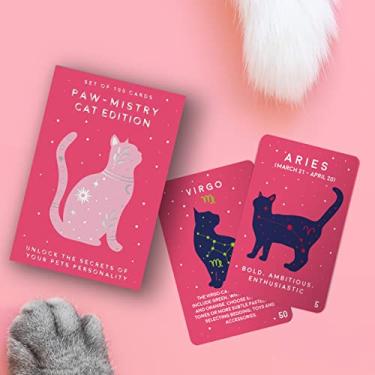 Imagem de Gift Republic Paw-Mistry Cat Edition - Set of 100 Cards. Unlock The Secrets of Your Pets Personality!
