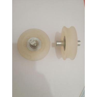 Imagem de Roldana para Portão de Nylon sem Caixa - Aurorense, 3" (75mm)