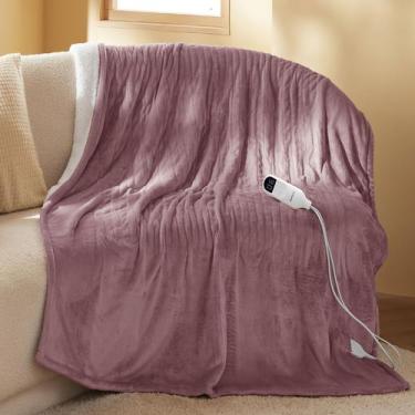 Imagem de Cobertor Elétrico Bedsure 130x150cm - Modelo Woodrose