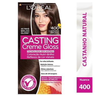Imagem de Coloração Casting Creme Gloss L'Oreal 400 Castanho Natural