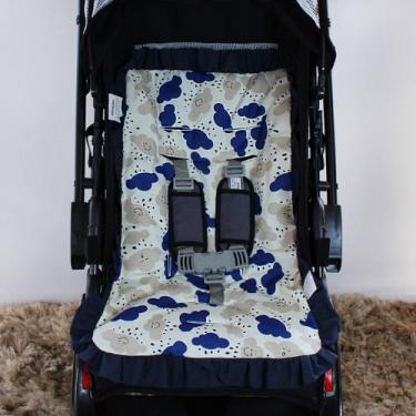 Imagem de Capa de carrinho para o seu bebê - Laura Baby, Chuva de Benção Marinho