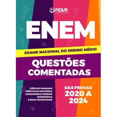 Imagem de Livro Questões Comentadas ENEM - Nova Concursos