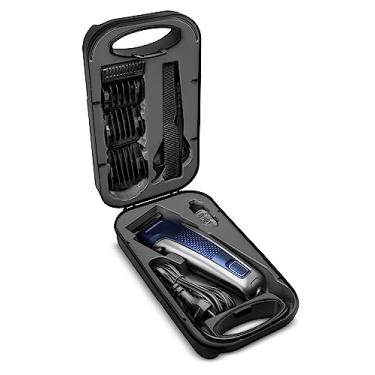 Imagem de Maleta com Cortador De Cabelos, Mondial, Azul/Prata, 10W, 220V - CR-09M