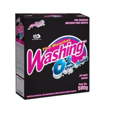 Imagem de Tira Manchas Washing em Pó Over Blank 500G - Mundo Marcas
