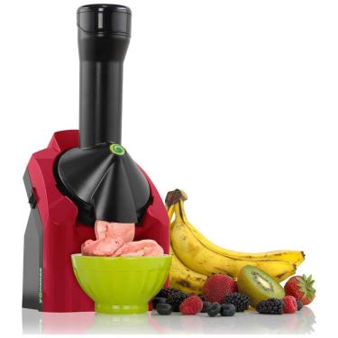 Imagem de Máquina de Sorvete Automática 500mL, 200W, 110v, YONANAS 902RD, Vermelho