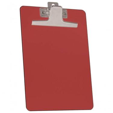 Imagem de Prancheta Acrimet Pequena A5 Transparente 920 Vermelha
