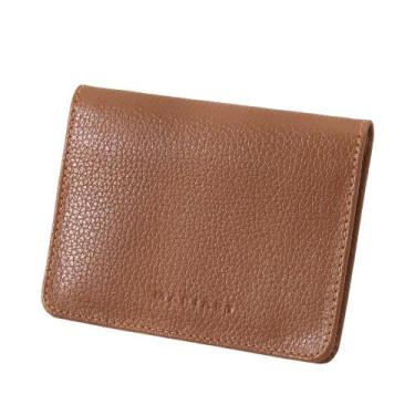 Imagem de Carteira Feminina de Couro Mariart 649, Camel