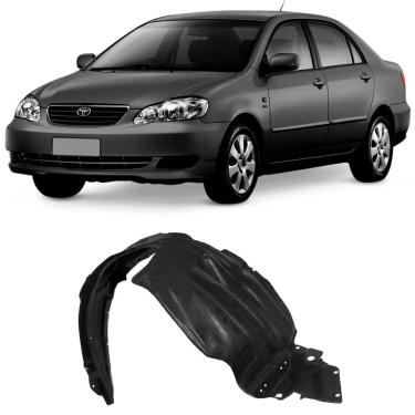 Imagem de Protetor Interno Paralama Toyota Corolla 16V 2008 a 2014 Dianteiro Motorista Riverplast 1537