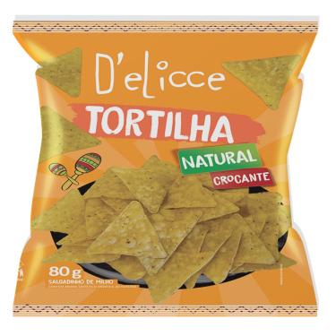 Imagem de Salg tortilha delicce natural 80G