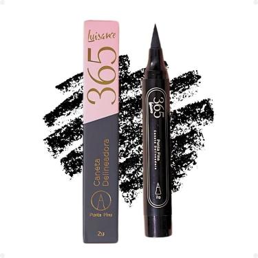 Imagem de Caneta Delineadora Luisance 365 Ponta Fina Preto L17003