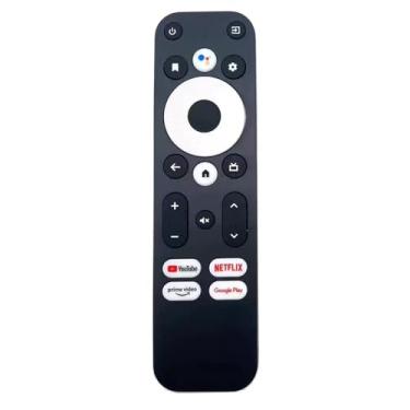 Imagem de Substitua o controle remoto para Android TV Box TV Stick KM2 Plus pelas teclas Google Play e YouTube Prime Video Netflixs MECOOL KM2, KM2 Plus, KM7 Plus, KD3, KD5 Smart TV Box