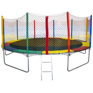 Imagem de Cama elastica 4,27 fechamento com ziper suporta 455KG