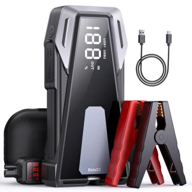 Imagem de Bateria de carro Jump Starter BuTure vac 3000A (8,5 L a gas/8,0 L a diesel)