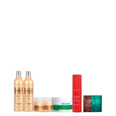 Imagem de Kit Extreme Repair e Biomask 300g e Absolut One Prohall