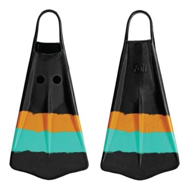 Imagem de Voit Barbatanas Longas De Borracha Flutuantes, Tipo Pés Pato, Confortáveis Para Natação Homens E Mulheres, Ótimas Treinamento Natação, Mergulho Com Snorkel Muito Mais, Tamanho Gg (11-13), Preto, Lar