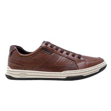 Imagem de Sapatenis democrata denim jay ref 151401, Marrom, 40