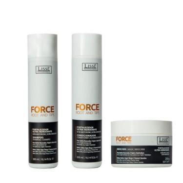 Imagem de Lissé- Kit force (Shampoo & condicionador 300mL + Máscara 250g), 950g
