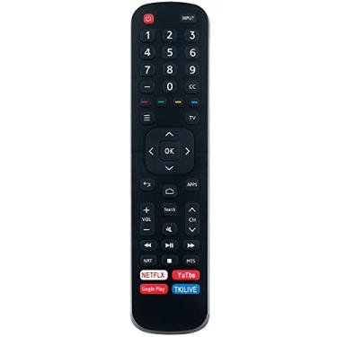 Imagem de Controle remoto de substituição infravermelho ERF2B60H adequado para Hisense TV 50H78G 65H8030F 50H8020F 65Q9809 50H8F1 43H6570F 50H8809 H78G 50H8G 43H6590F 50H655F 70F 55 H6570F 55H78G 50H6590F