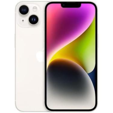 Imagem de Smartphone  14 5G 128GB Tela 6,1 iOs 18 Câmera Dupla de 12MP, Grade A 