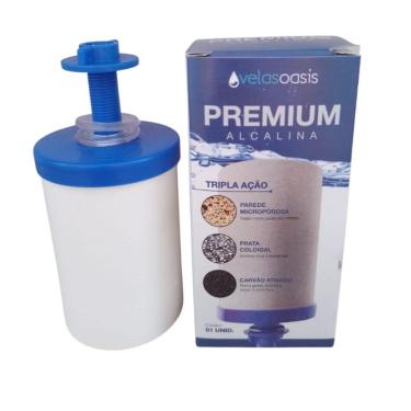 Imagem de Vela Para Filtro De Água De Barro Tripla Ação + Boia