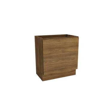 Imagem de Balcão Para Forno De Embutir Celeste Kappesberg 100% Mdf Nogueira 80cm