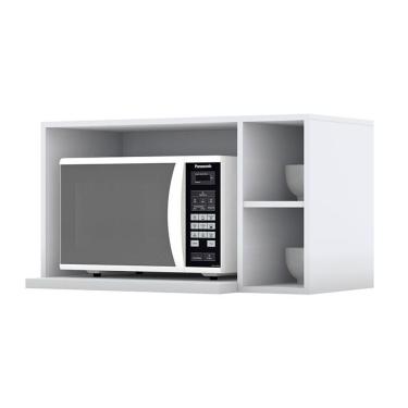 Imagem de Armário Aéreo Para Micro-ondas Nova York Branco Hp - Henn